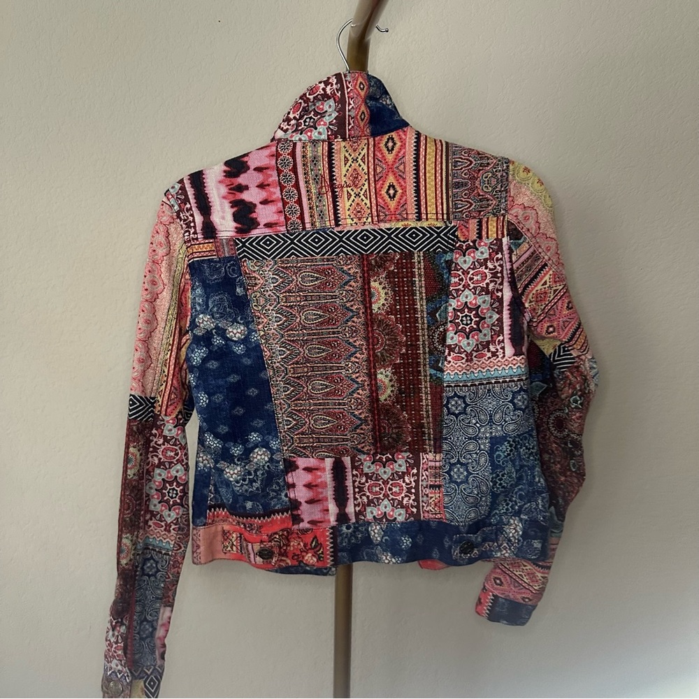 Desigual Patchwork Colorful Jacket - image 8
